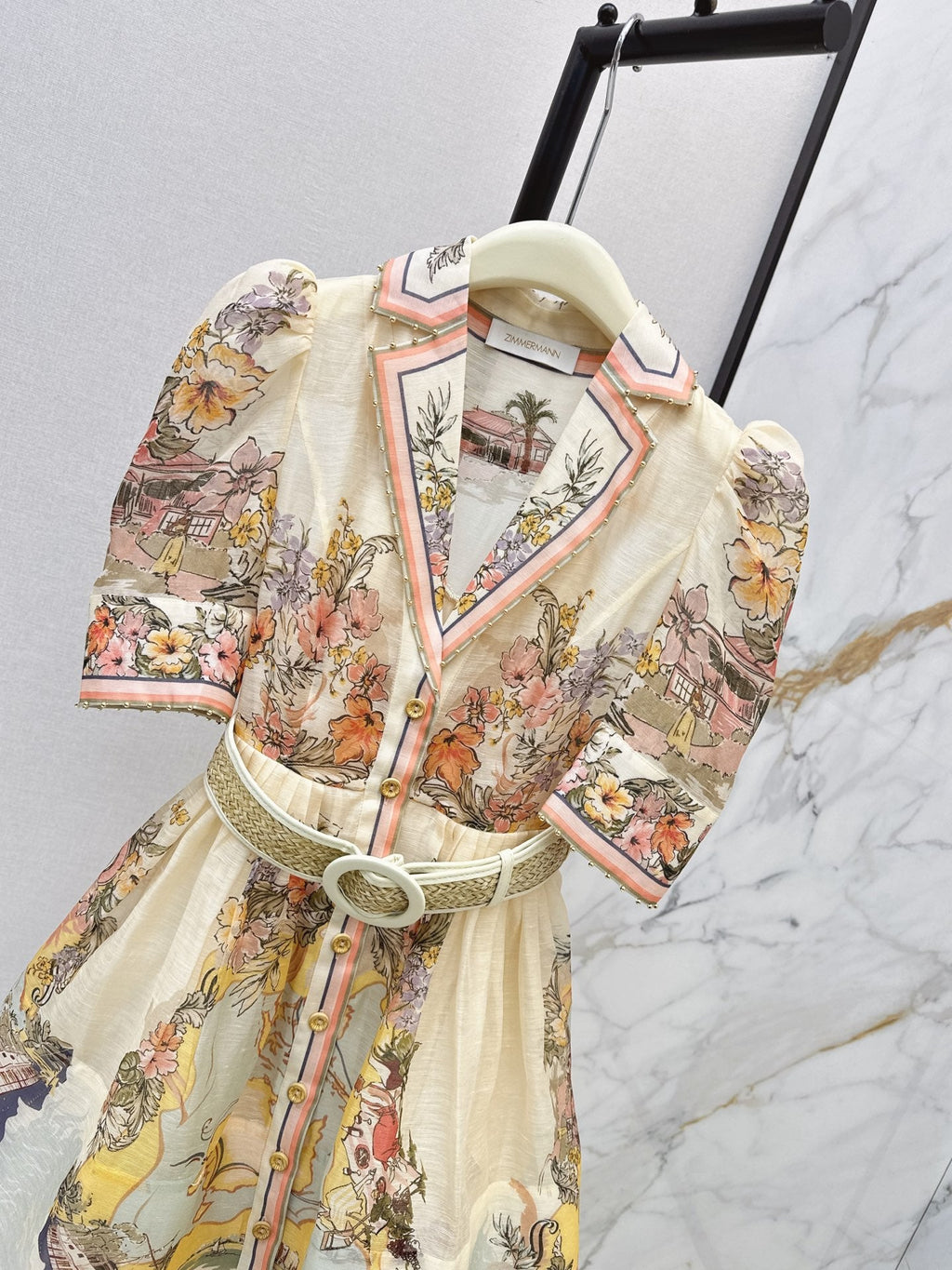 Zimmermann/26Latest Early Autumn Printed Dress