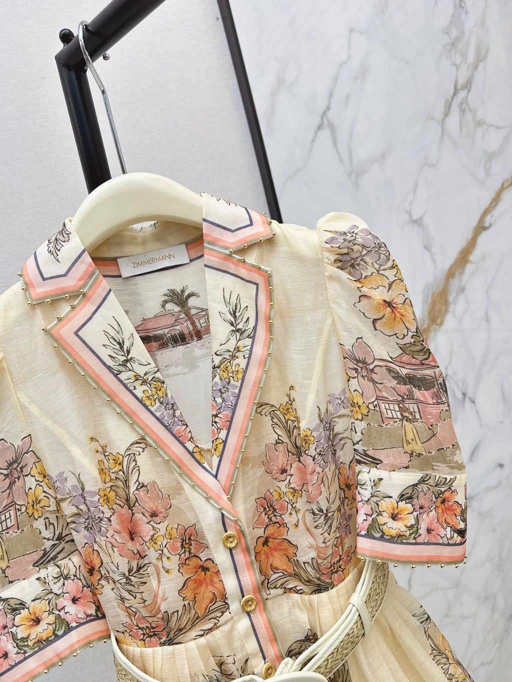 Zimmermann/26Latest Early Autumn Printed Dress
