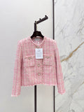 Chanel/26Latest Autumn/Winter Cropped Woven Jacket