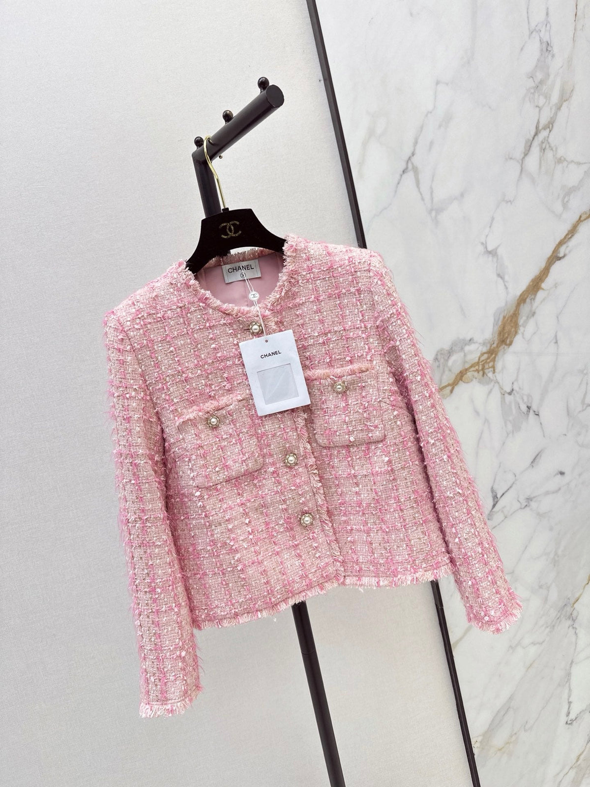 Chanel/26Latest Autumn/Winter Cropped Woven Jacket