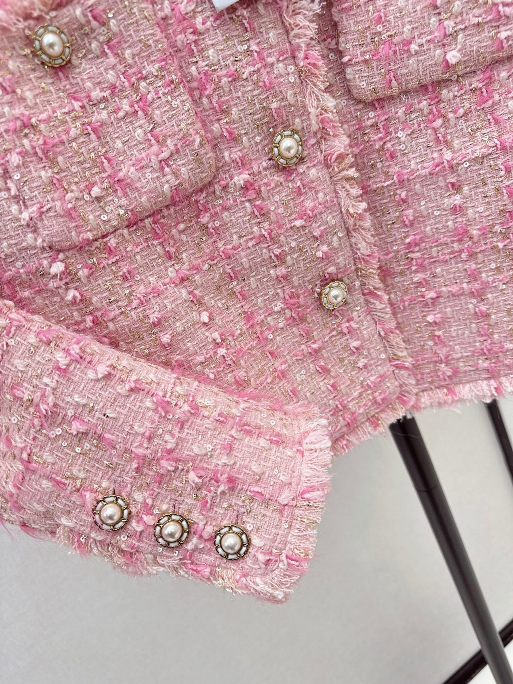 Chanel/26Latest Autumn/Winter Cropped Woven Jacket