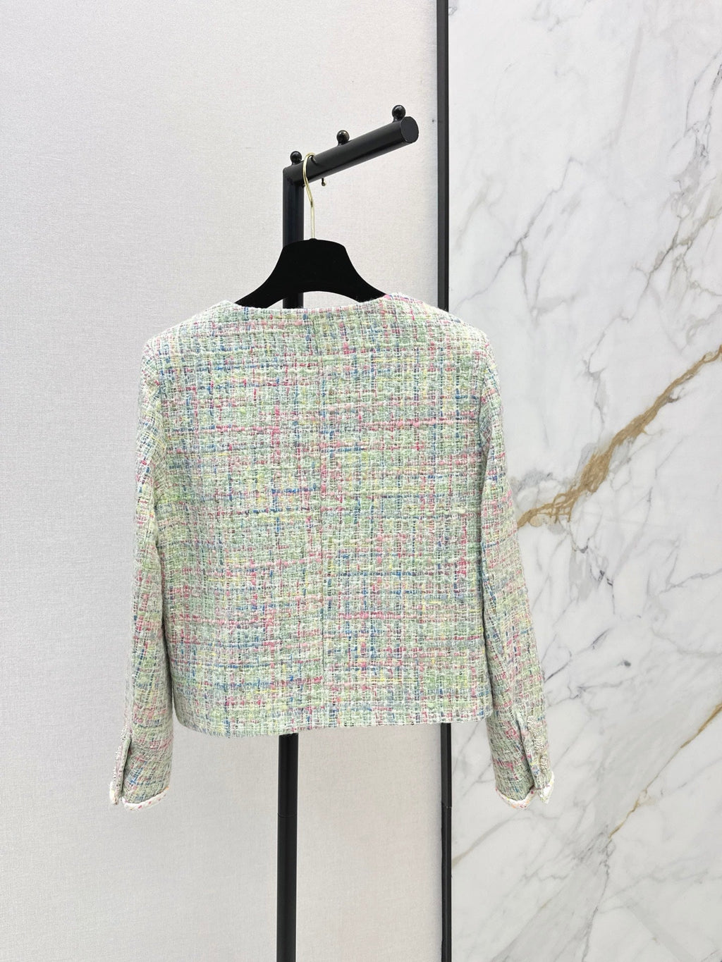 Chanel/26Latest Autumn/Winter Cropped Woven Jacket