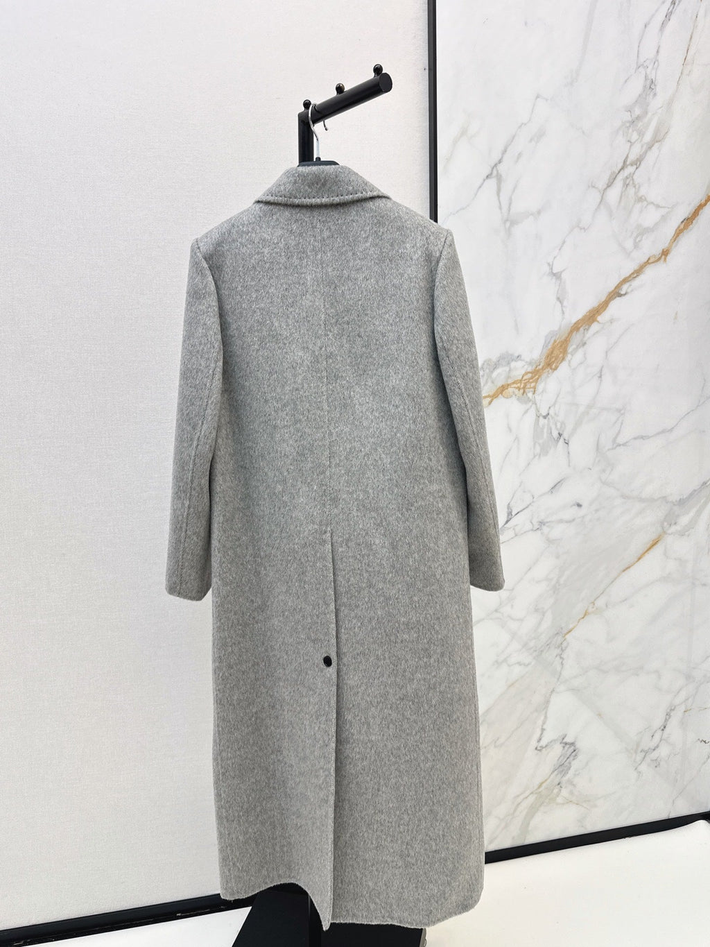 Max Mara/26Latest Minimalist Double-Faced Wool Coat for Autumn/Winter