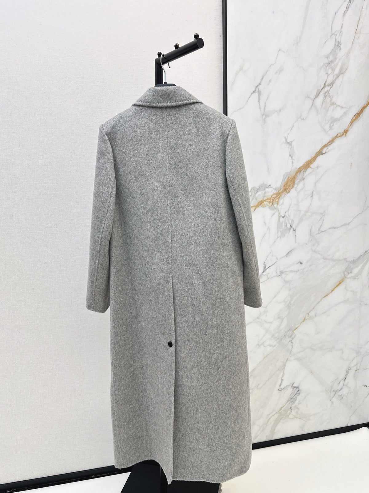Max Mara/26Latest Minimalist Double-Faced Wool Coat for Autumn/Winter