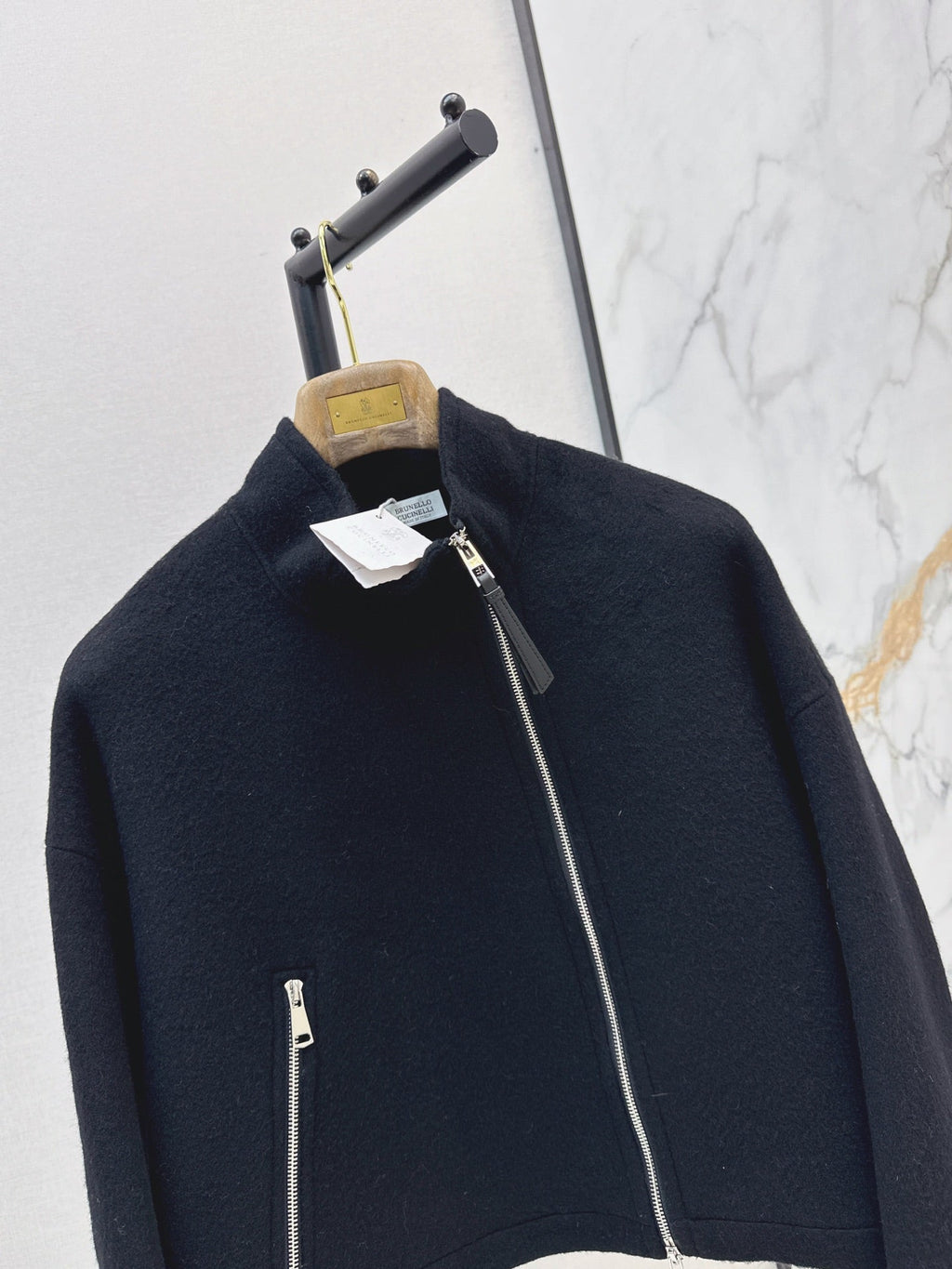 Brunello Cucinelli/26Latest Autumn/Winter Double-Faced Wool Coat