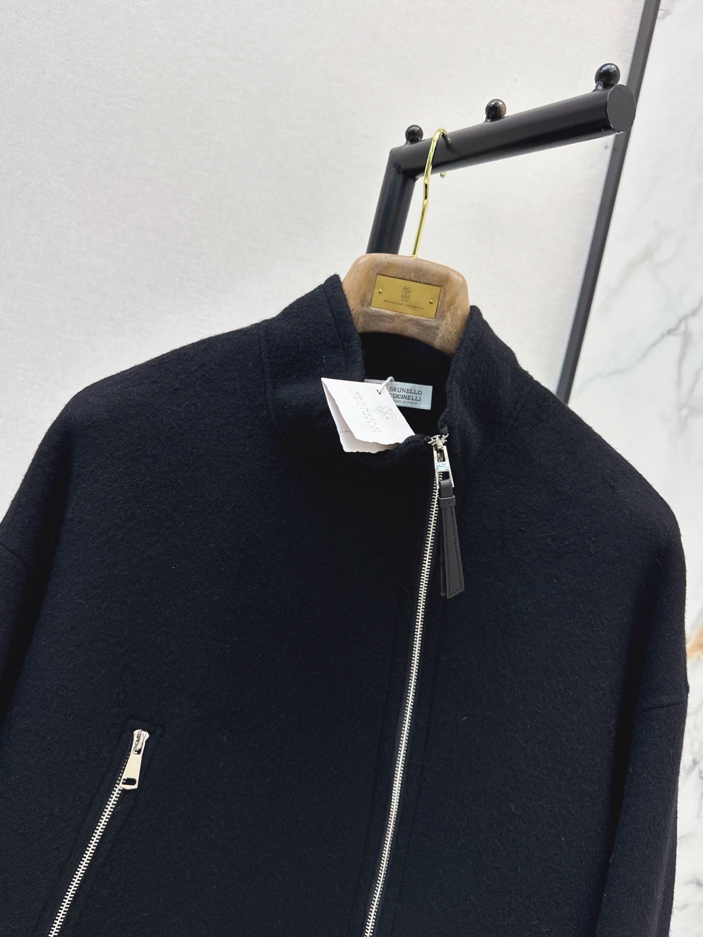 Brunello Cucinelli/26Latest Autumn/Winter Double-Faced Wool Coat
