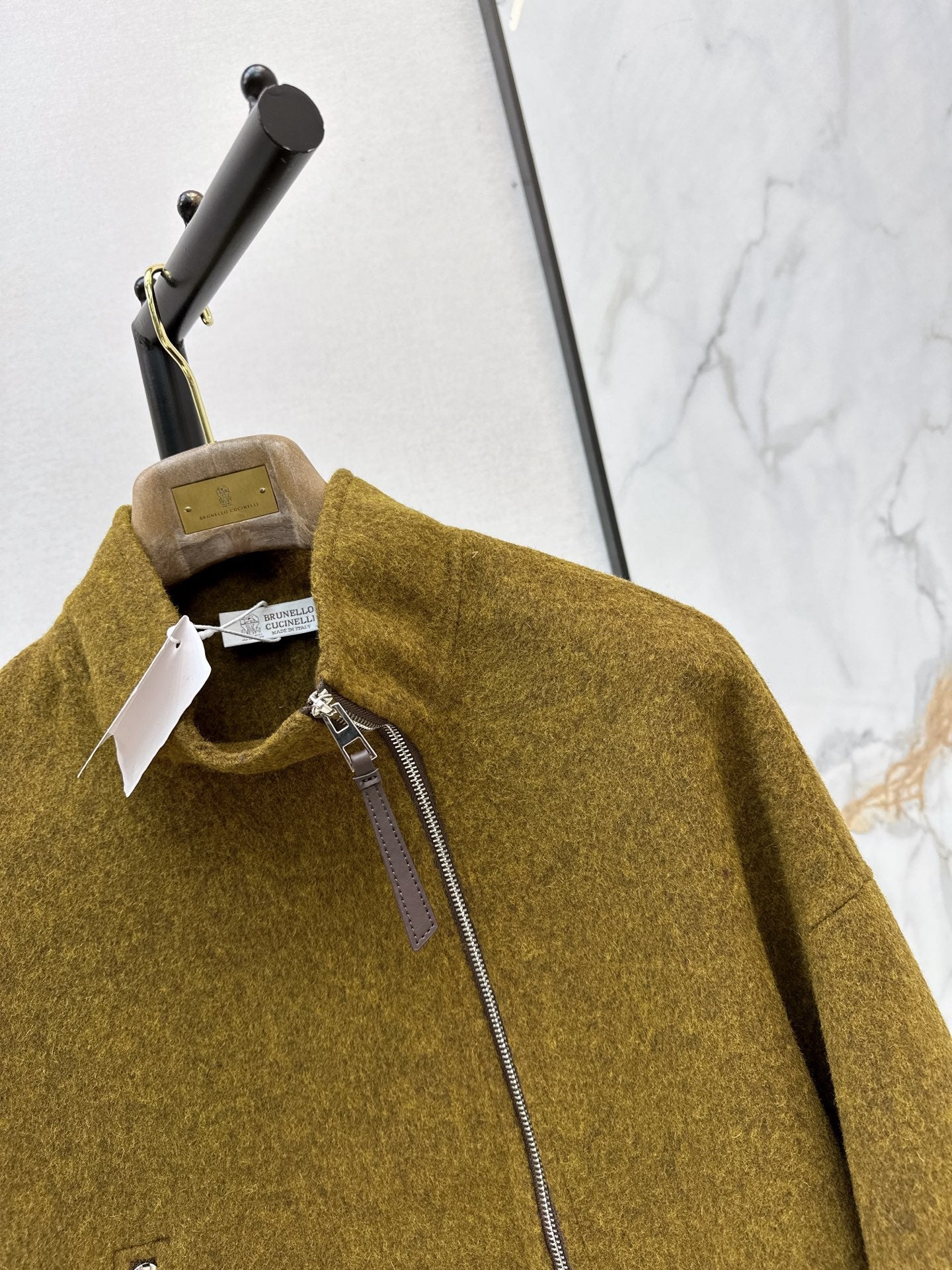 Brunello Cucinelli/26Latest Autumn/Winter Double-Faced Wool Coat