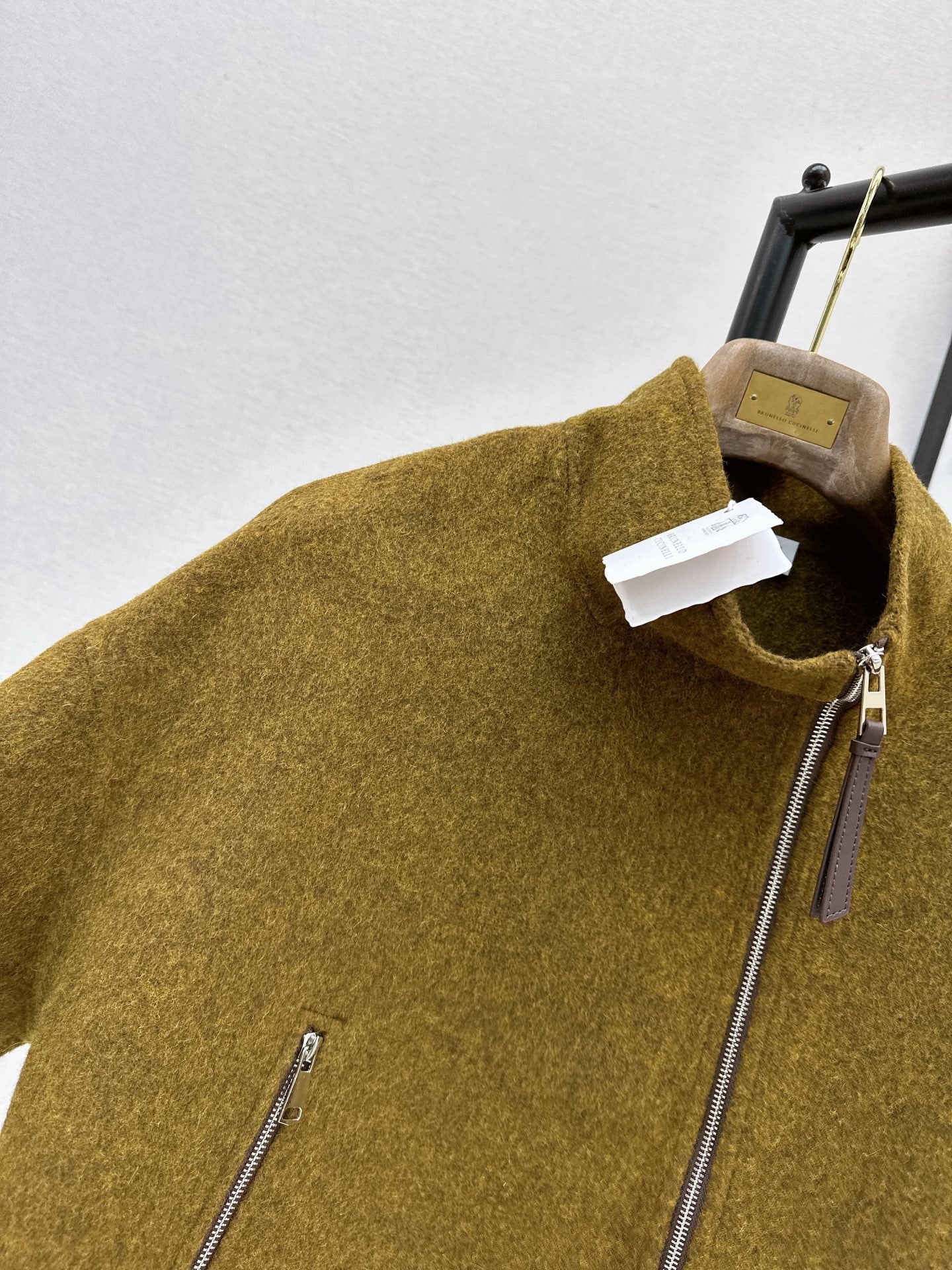 Brunello Cucinelli/26Latest Autumn/Winter Double-Faced Wool Coat