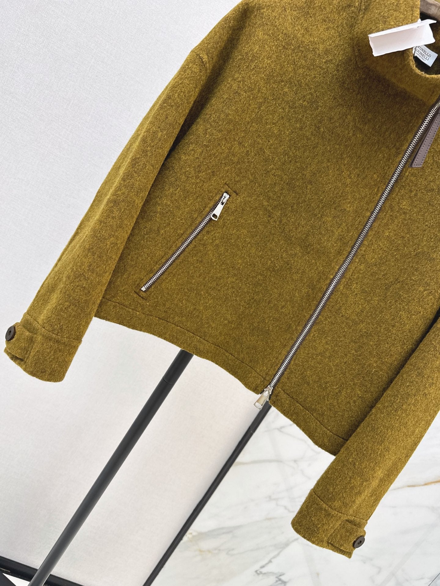 Brunello Cucinelli/26Latest Autumn/Winter Double-Faced Wool Coat