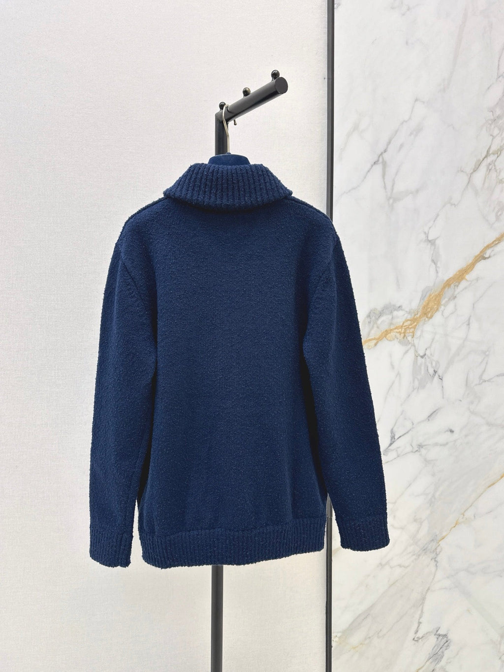 Louis Vuitton/26New Early Autumn Loose-Fit Collared Knit Cardigan