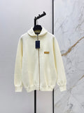 Louis Vuitton/26New Early Autumn Loose-Fit Collared Knit Cardigan