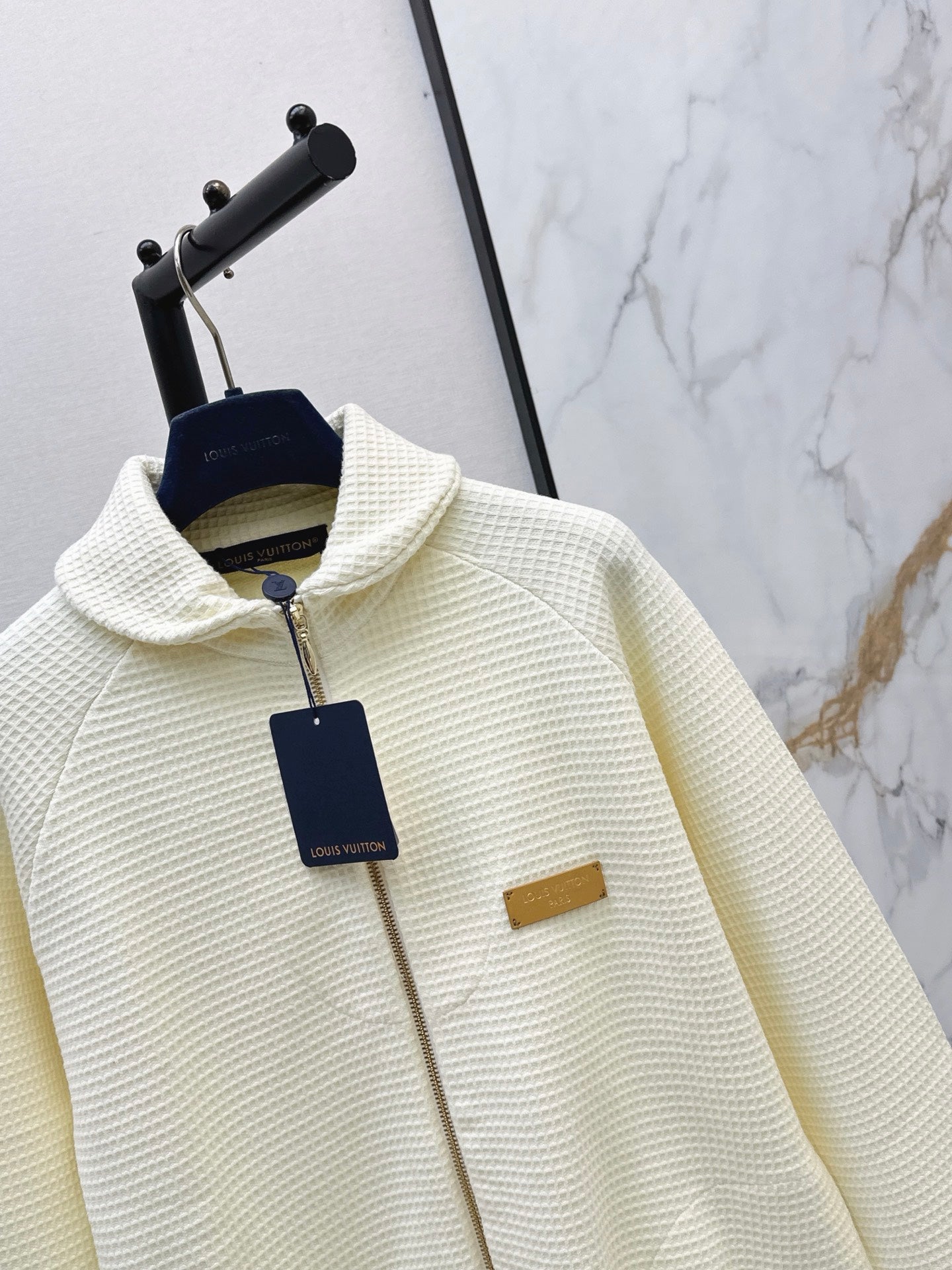 Louis Vuitton/26New Early Autumn Loose-Fit Collared Knit Cardigan