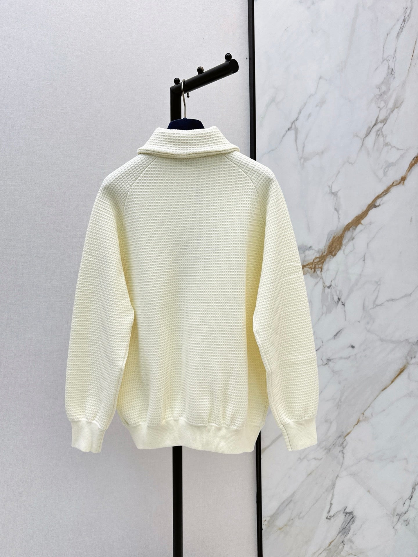 Louis Vuitton/26New Early Autumn Loose-Fit Collared Knit Cardigan