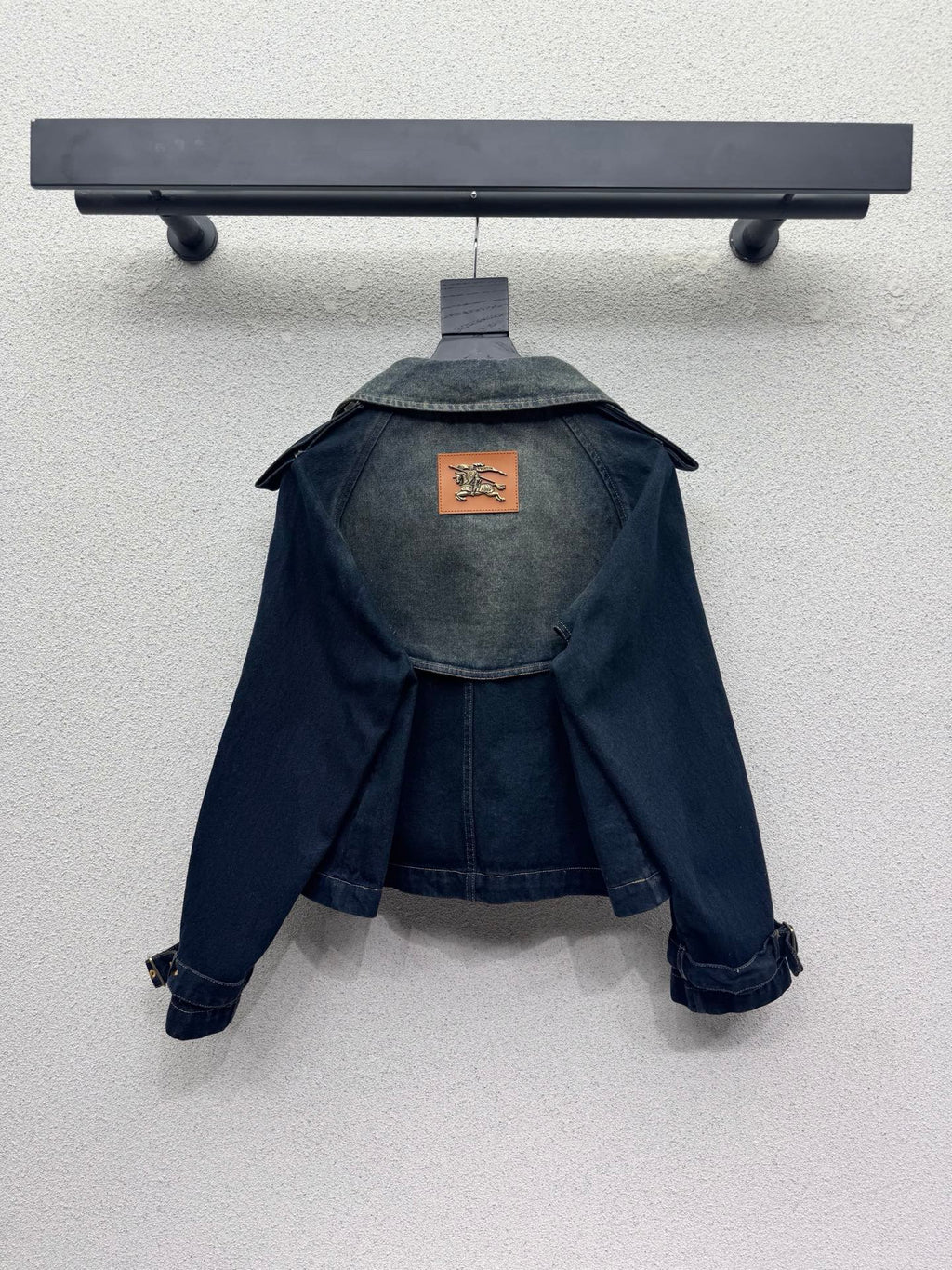 Burberry/26Latest Denim Trench Coat Style
