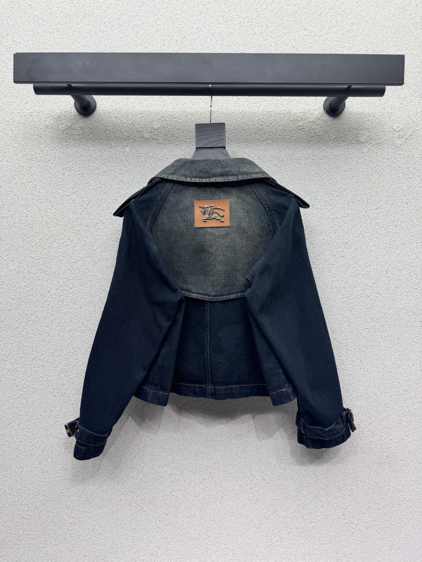 Burberry/26Latest Denim Trench Coat Style