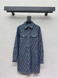 Fendi/26Latest Denim Dress