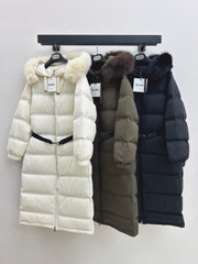 Max Mara/26 Fall/Winter Latest Hooded Down Jacket