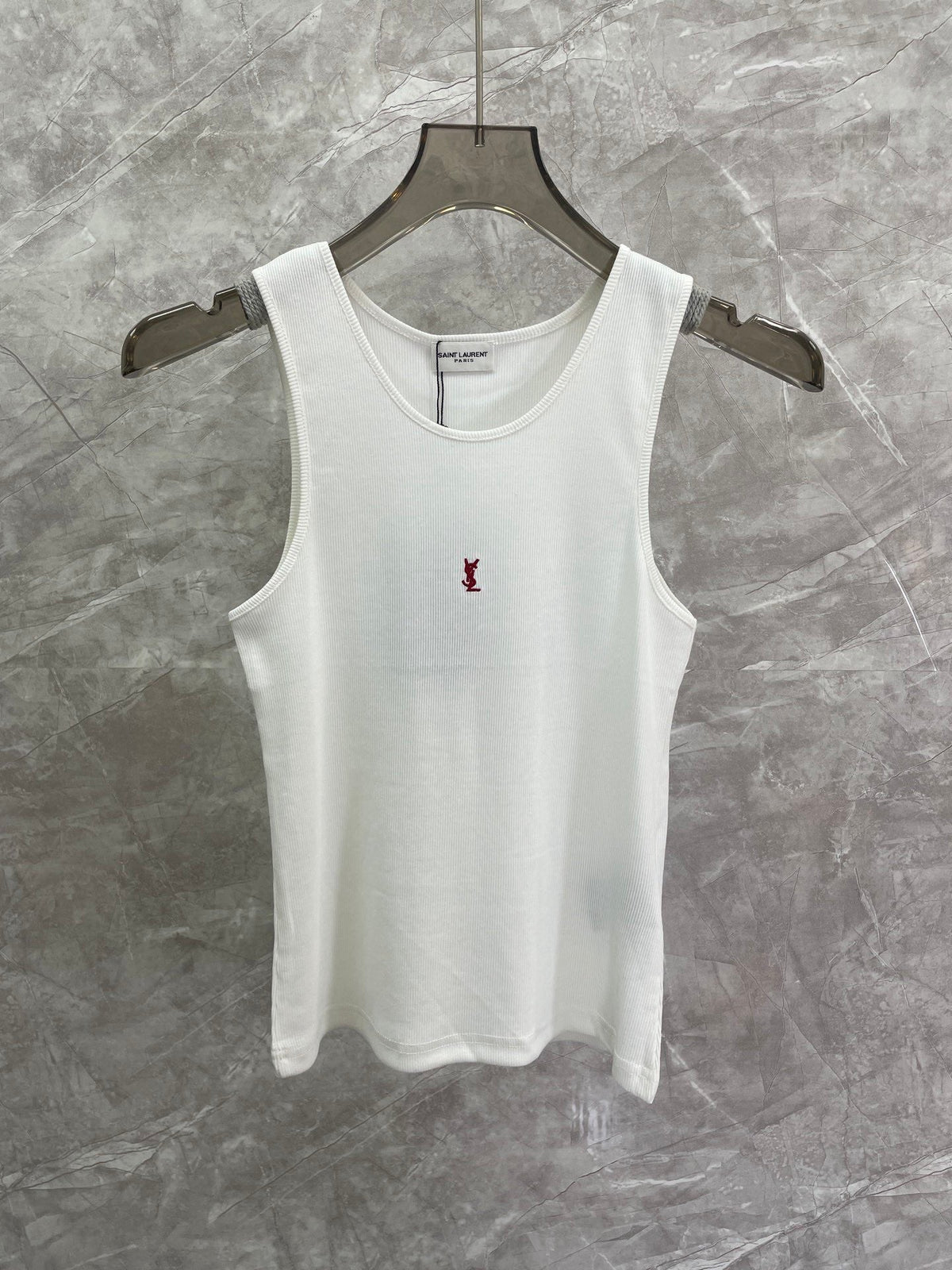 Red Embroidered Vest