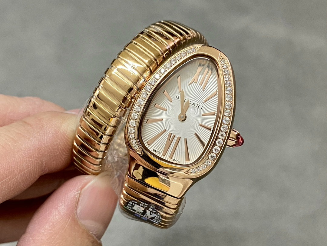 Snake-shaped watch