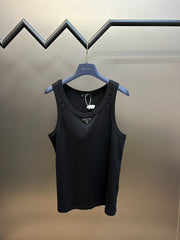 Simple Solid-Color Vest