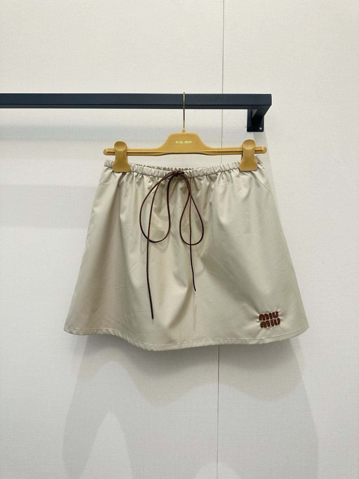 Hollow-out cotton-linen camisole