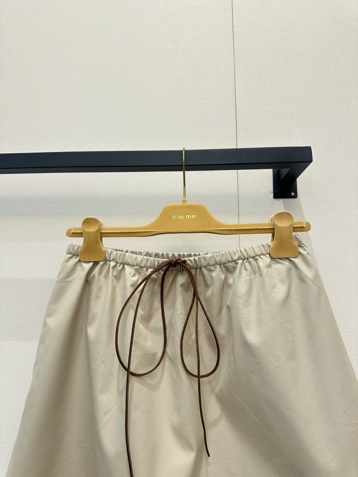 Hollow-out cotton-linen camisole