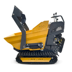 Tracked Mini Dumper for Sale, MS5050 6.5HP, 1100Lbs Load Capacity|MS5050