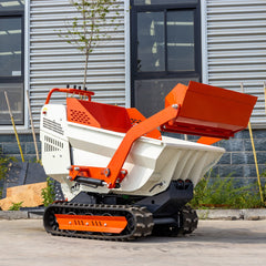 Tracked Mini Dumper for Sale, MS5050 6.5HP, 1100Lbs Load Capacity|MS5050