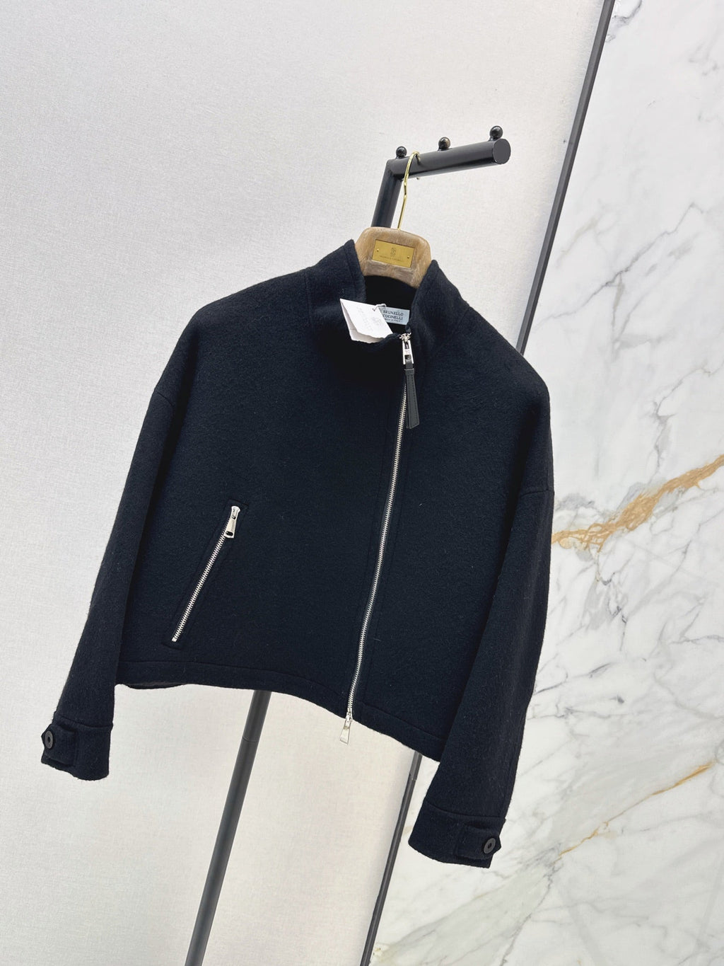 Brunello Cucinelli/26Latest Autumn/Winter Double-Faced Wool Coat