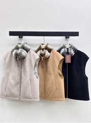 LORO PIANA/ 26 Early Autumn Latest Wool Vest