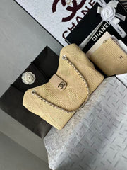 Chanel 2026 Shopping Bag 32cm Braided Raffia Woven Leather