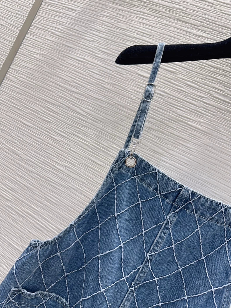 chanel/26 New Denim Jumpsuit