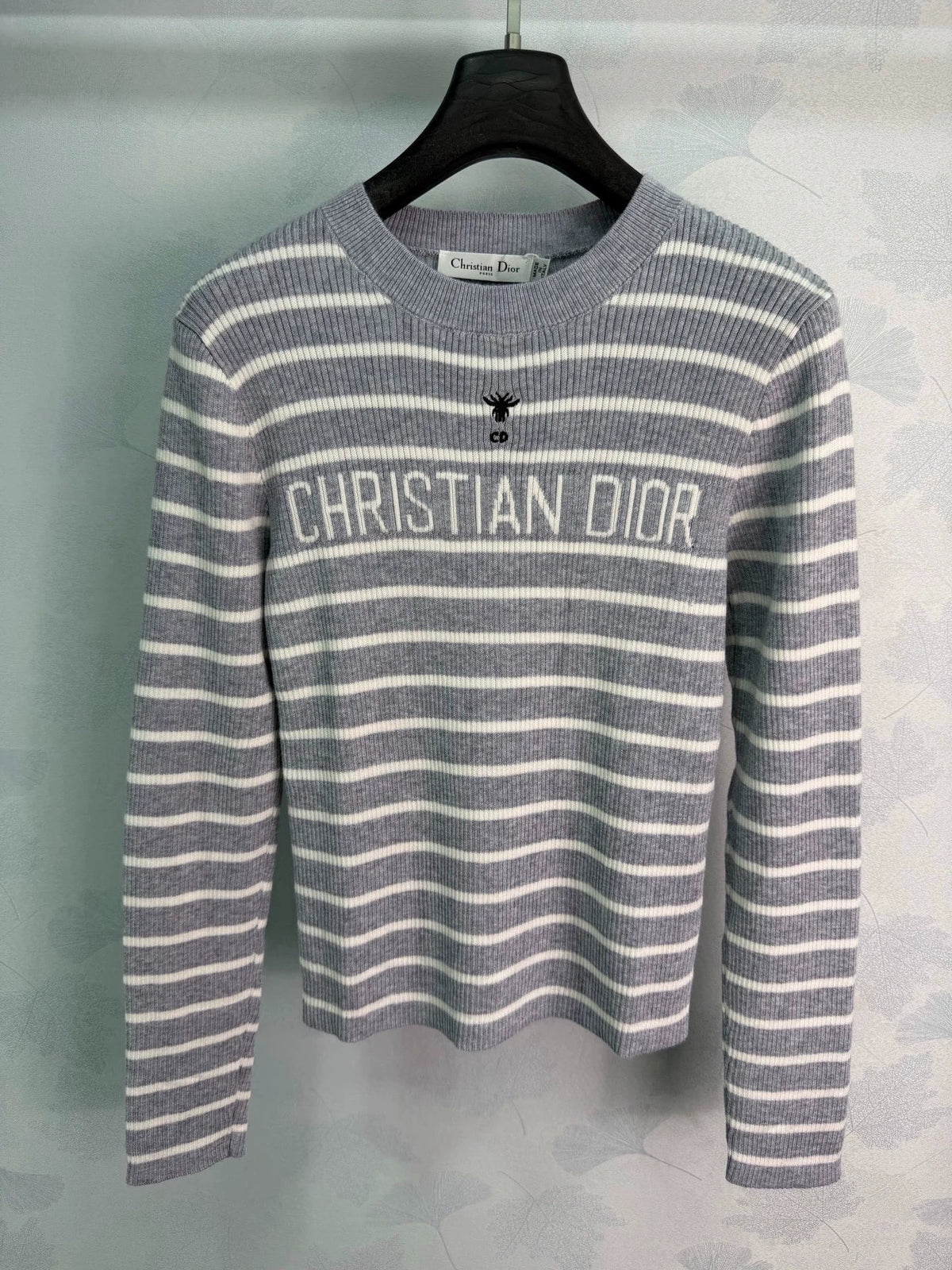 Dior/26 Early Autumn New Striped Knit Long Sleeve