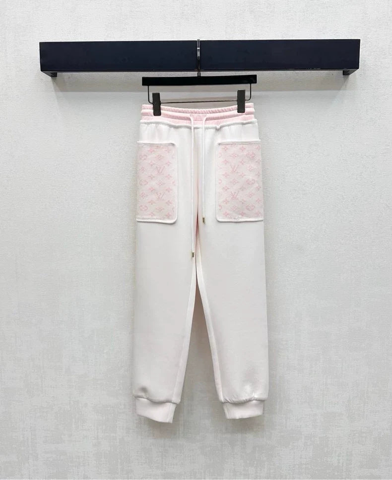 Louis Vuitton /26New Season Hooded Jacquard Jacket & Trousers Set