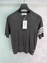 Thom Browne/2026 Spring-Summer New Four-Stripe Knit Sweater