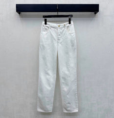 Chanel/26 New Wide-Leg Denim Pants