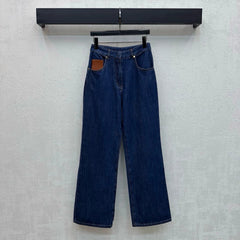 Fendi/26New ArrivalPaneled Straight-Leg Denim Trousers