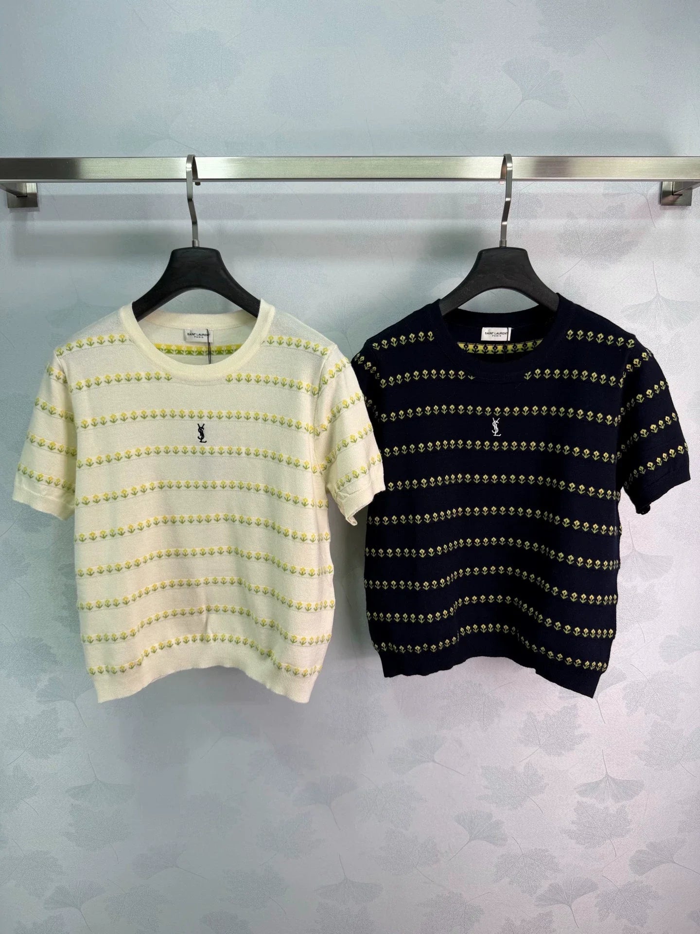 Yves Saint Laurent/26SS New Knit Short Sleeve