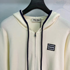 MiuMiu/26 Early Autumn New Hooded Jacket