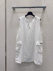 Louis Vuitton/ 26SS New Sleeveless Dress
