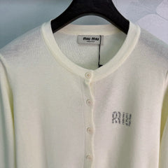 MiuMiu/26 Early Autumn New Knit Cardigan
