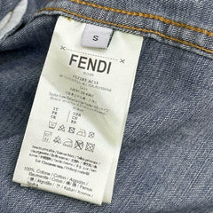 Fendi/26New ArrivalPaneled Denim Dress
