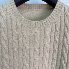 LORO PIANA / 26 Early Autumn New Twist Pattern Short Sleeve