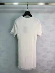 GUCCI/26SS White Knit Dress