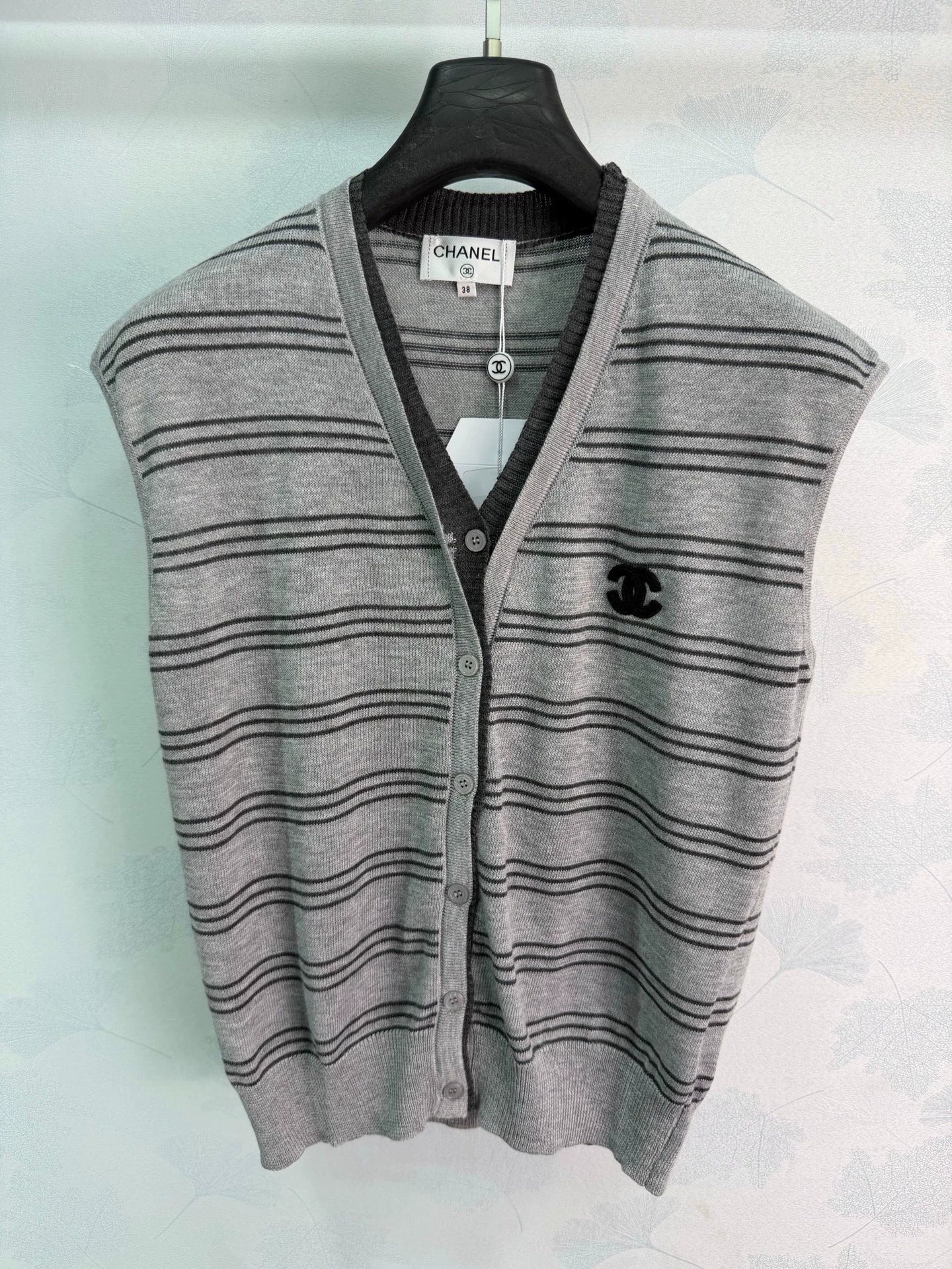 Chanel/ 26Early Autumn V-Neck Cardigan