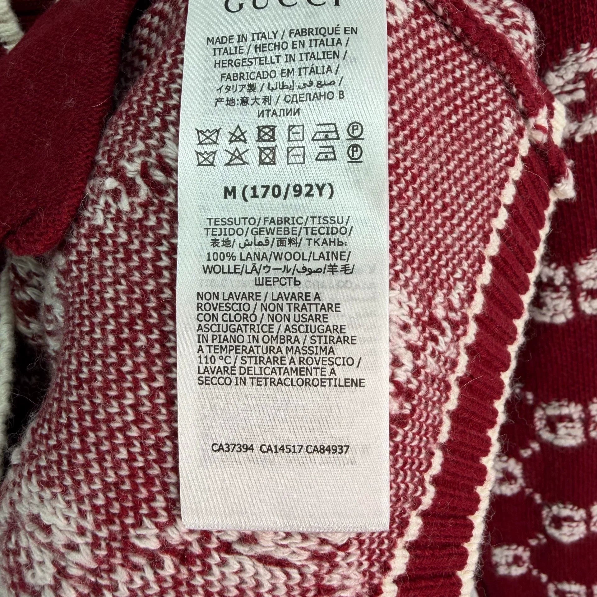 Gucci/26 Early Autumn New Knit Cardigan