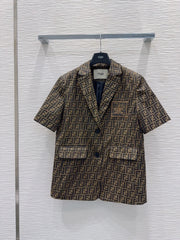Fendi/26SS New Short-Sleeve Blazer