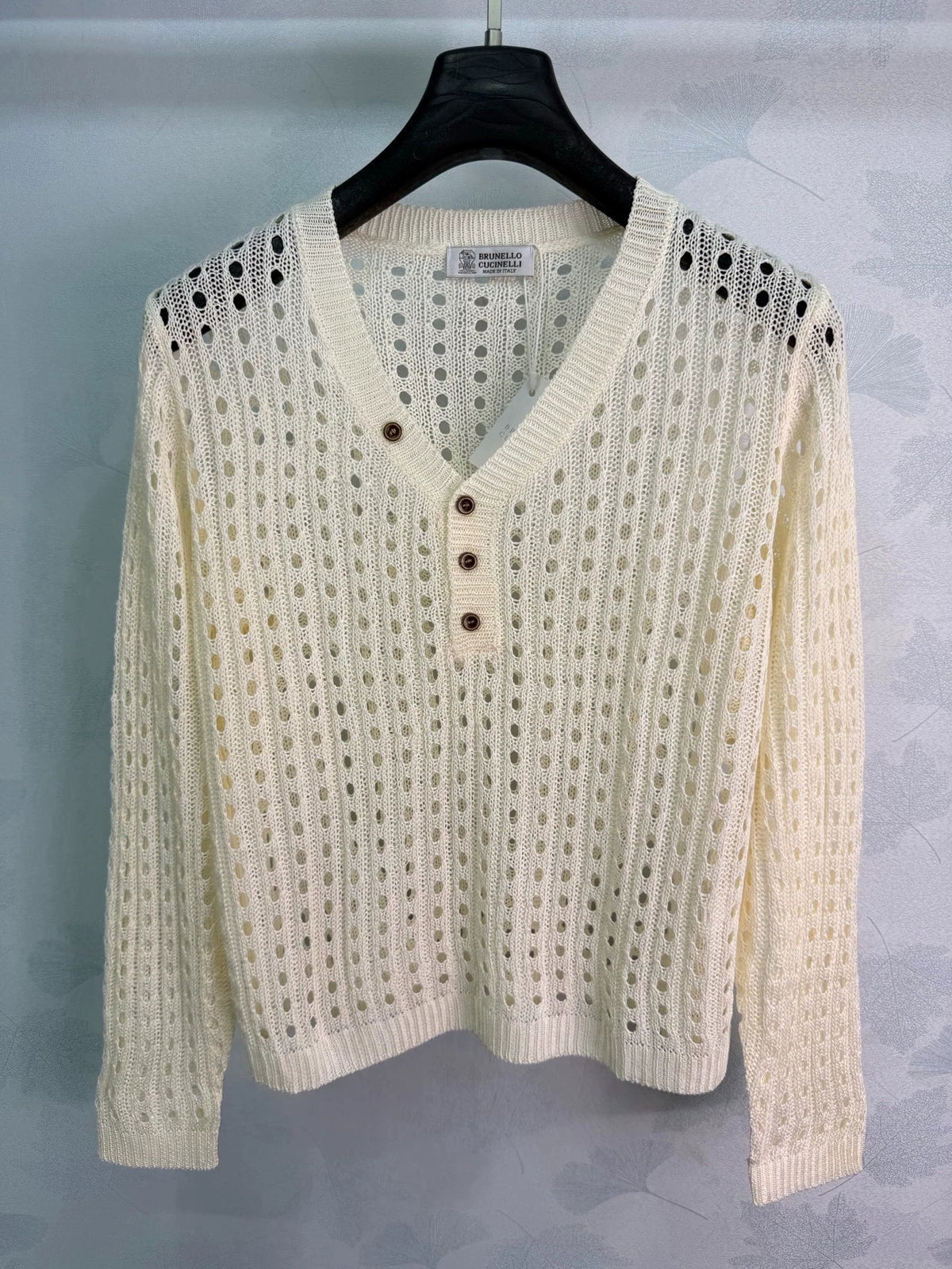Brunello Cucinelli/26 New V-Neck Knit Top