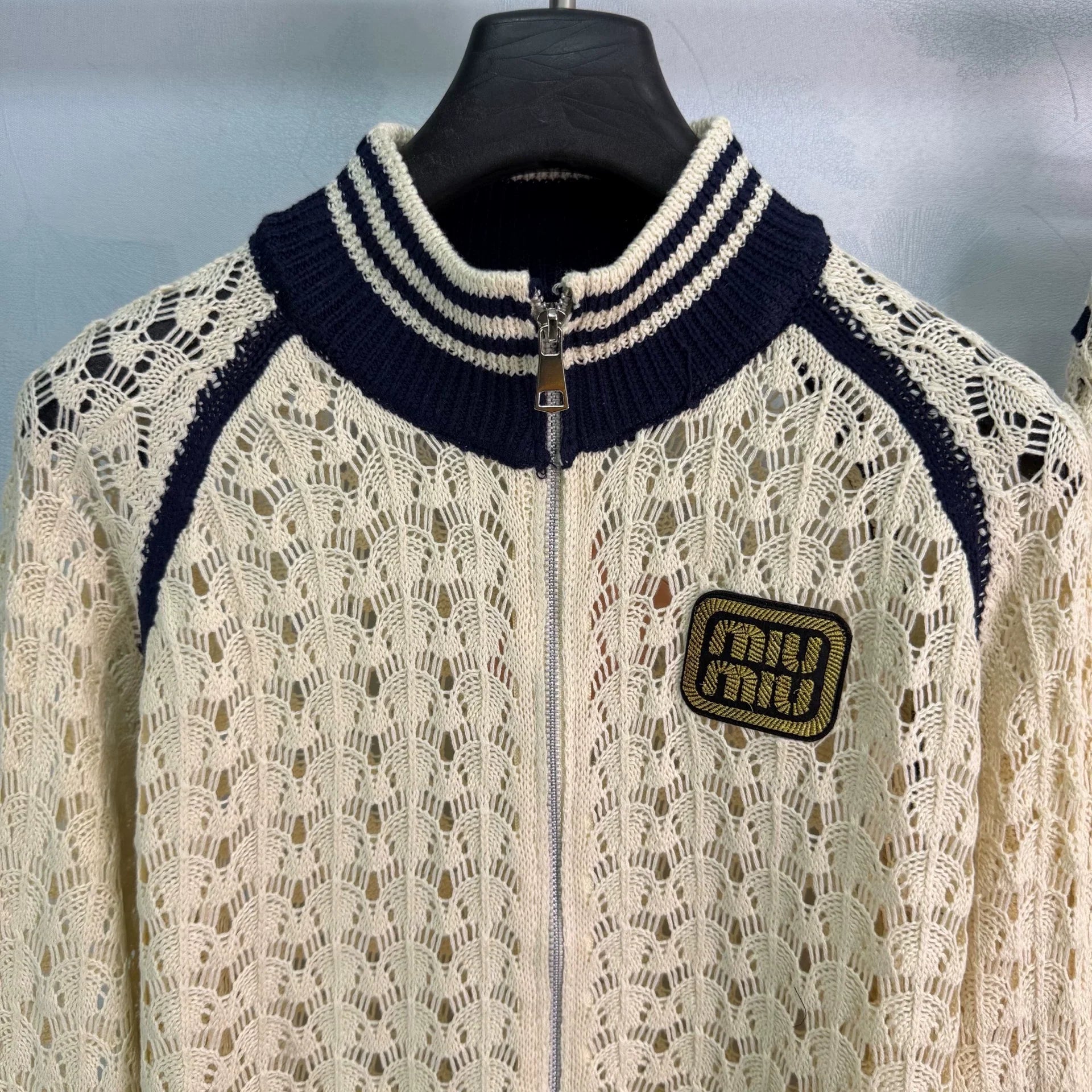 MiuMiu/26 New Hollow-Knit Set