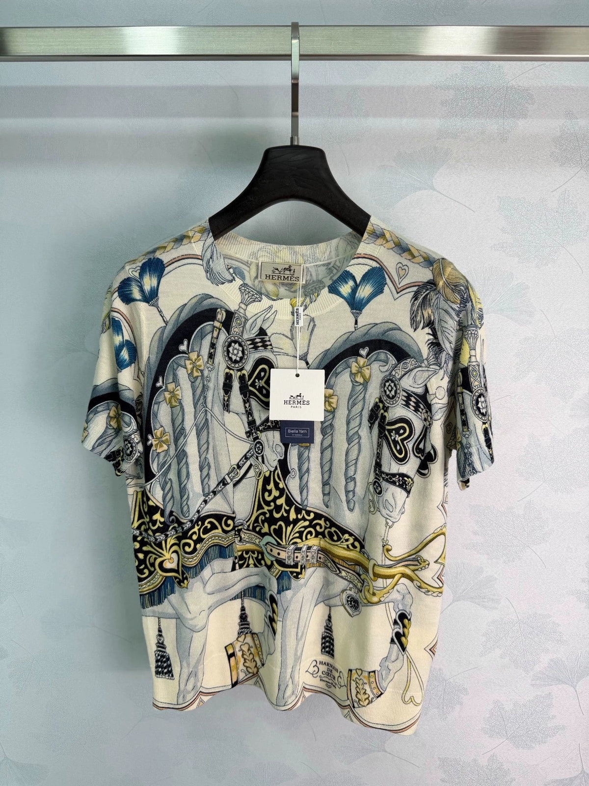 Hermès/26 Early Autumn New Round Neck Short Sleeve